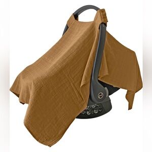 Muslin car seat cover